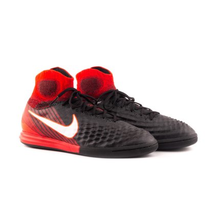 Обувь для зала (футзалки Найк) Nike MagistaX Proximo II IC 843957-061 цвет: черный/красный - Официальная Продукция