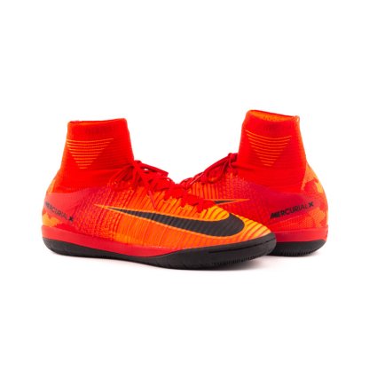 Взуття для залу (футзалки Найк) Nike MercurialX Proximo II DF IC 831976-616 колір: червоний/чорний