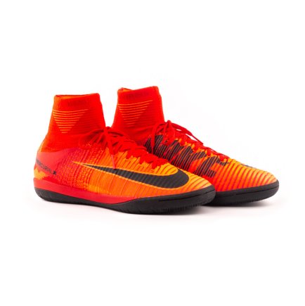 Взуття для залу (футзалки Найк) Nike MercurialX Proximo II DF IC 831976-616 колір: червоний/чорний
