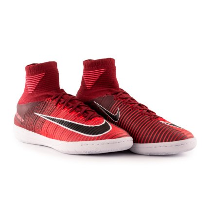 Обувь для зала (футзалки Найк) Nike MercurialX Proximo II DF IC 831976-606 цвет: красный
