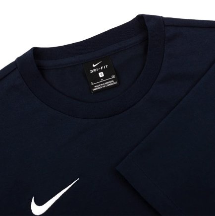 Футболка Nike Team Club 19 Tee SS AJ1504-451 цвет: темно-синий