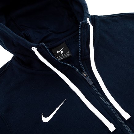 Толстовка Nike Hoodie FZ Fleece Club 19 AJ1313-451 колір: темно-синій