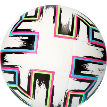 Мяч футбольный Adidas Uniforia League EURO 2020 FH7339 размер 4 цвет: мультиколор (официальная гарантия)