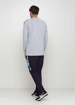 Спортивный костюм Nike Barcelona Tracksuit Dry Squad Knit 894341-015 цвет: серый/синий