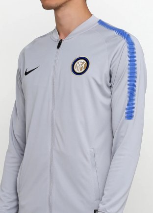 Спортивний костюм Nike INTER M NK DRY SQD TRK SUIT K 855406-013 колір: сірий/чорний