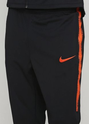 Спортивний костюм Nike KNVB M NK DRY SQD TRK SUIT K 893387-011 колір: чорний/помаранчевий
