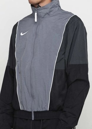 Спортивний костюм Nike M NK TRACKSUIT THROWBACK AR4083-065 колір: чорний/сірий