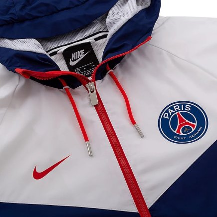 Ветровка Nike Paris Saint Germain Windrunner Woven Authentic 892422-421 цвет: синий/белый