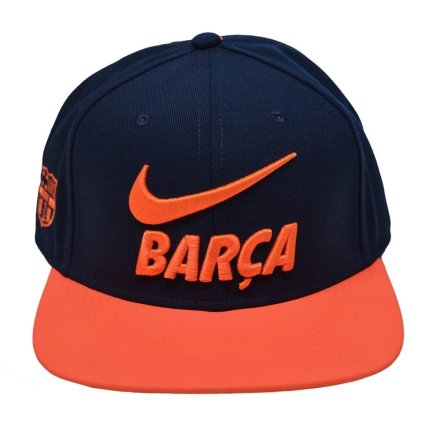 Кепка Nike Barcelona Pride Hat 916568-451 цвет: синий/оранжевый