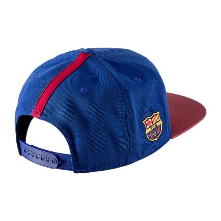 Кепка Nike Hat Cap FC Barcelona True Adjustable 916568-455 колір: синій/червоний