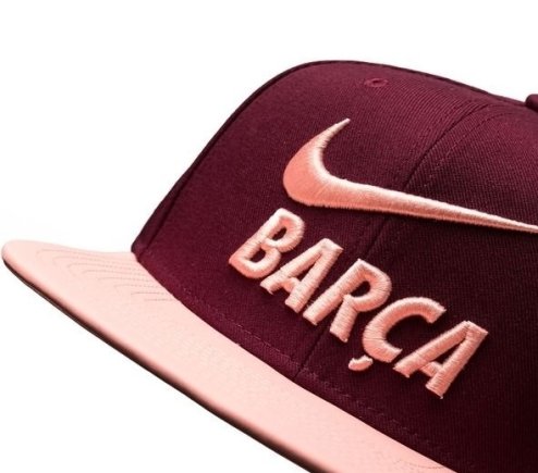 Кепка Nike Barcelona Snapback Pro Pride 916568-669 колір: бордовий/рожевий