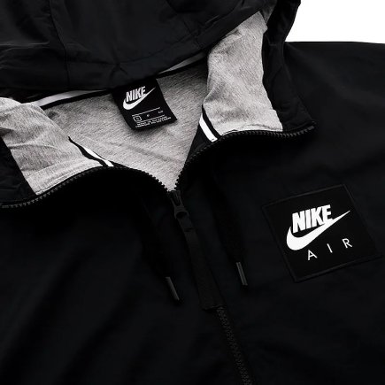 Вітрівка Nike Sportswear Air Woven Jacket 932137-010 колір: чорний/білий