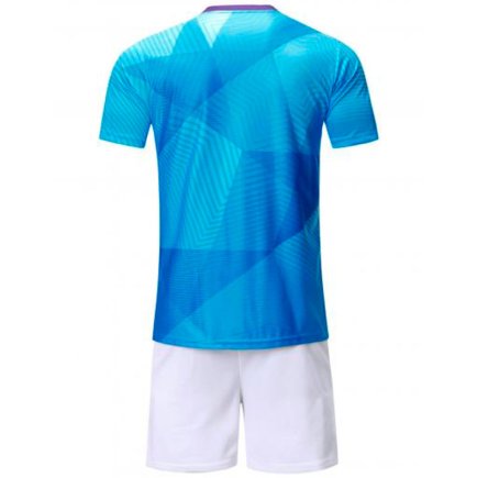Футбольна форма Europaw № 025 колір: білий/блакитний