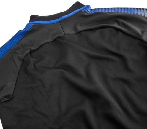 Спортивная кофта Nike CFC Y NK DRY SQD DRIL TOP 905378-010 подростковая цвет: черный