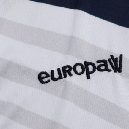 Футбольна форма Europaw № 026 дитяча колір: білий/темно-синій