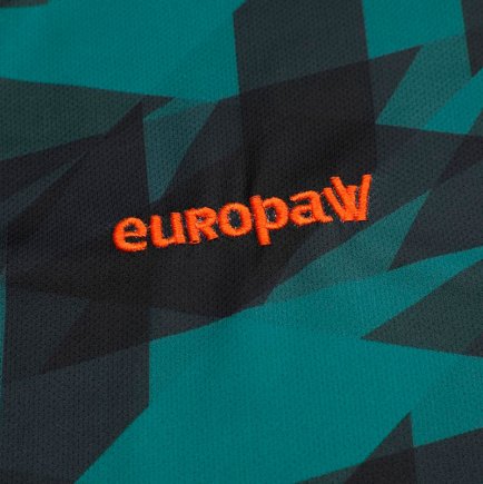 Футбольная форма Europaw № 027 цвет: темно-зеленый/оранжевый