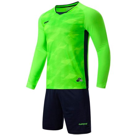 Футбольна форма Europaw № 027W колір: салатовий/темно-синій