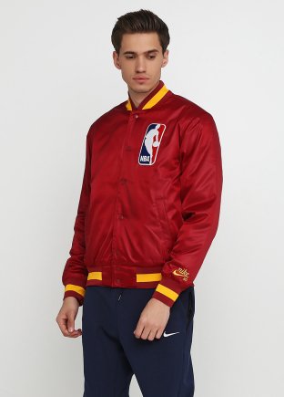 Куртка Nike SB x NBA Bomber Jacket AH3392-677 цвет: бордовый