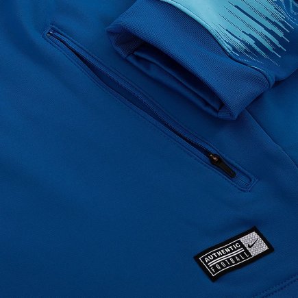 Вітрівка Nike SVN M NK ANTHM FB JKT 893604-465 колір: синій/блакитний