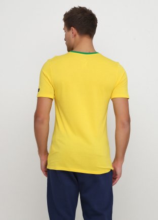 Футболка Nike CBF M NK TEE CREST 888320-749 цвет: желтый/зеленый