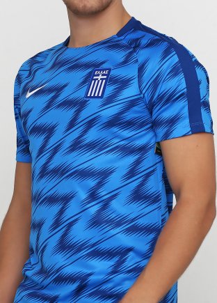 Футболка Nike GRE M NK DRY SQD TOP SS GX 893361-406 цвет: синий