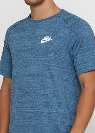 Футболка Nike M NSW AV15 TOP KNIT SS 885927-407 колір: синій