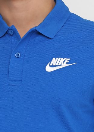 Поло Nike Sportswear Polo PQ Matchup 909746-465 цвет: синій