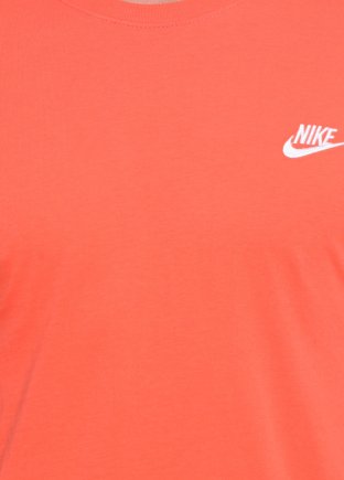 Футболка Nike M NSW TEE CLUB EMBRD FTRA 827021-816 цвет: оранжевый