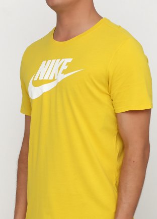 Футболка Nike M NSW TEE ICON FUTURA 696707-713 цвет: желтый