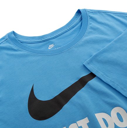 Футболка Nike M NSW TEE JDI SWOOSH NEW 707360-412 цвет: голубой/мультиколор