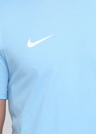Футболка Nike Manchester City Tee Crest 888802-488 колір: блакитний