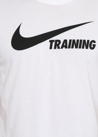 Футболка Nike Training Swoosh Tee 777358-101 колір: білий
