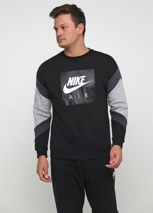 Реглан Nike Sweatshirt NSW Air Crew 928635-010 колір: чорний