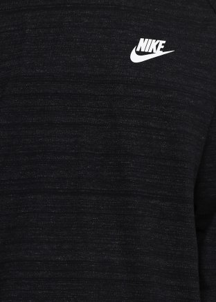 Спортивна кофта Nike M NSW AV15 CRW LS KNIT 861758-010 колір: чорний