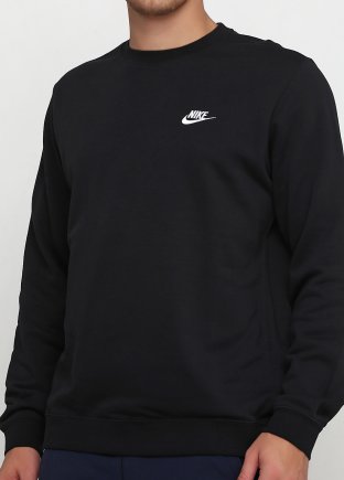 Спортивная кофта Nike M NSW CRW FT CLUB 804342-010 цвет: черный