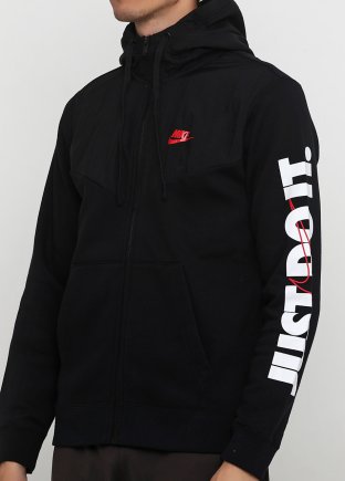 Толстовка Nike Full Zip Fleece Hoodie 931900-010 колір: чорний
