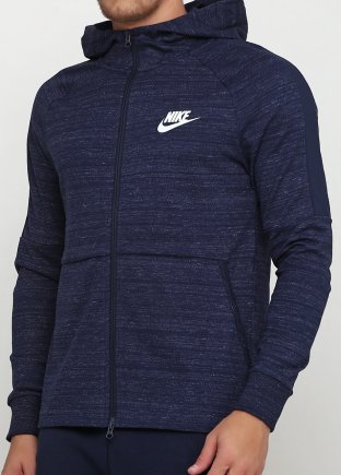 Толстовка Nike Sportswear Advance 15M Hoodie Knit 943325-451 колір: синій