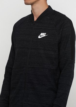 Спортивна кофта Nike M NSW JKT AV15 KNIT 896896-010 колір: чорний