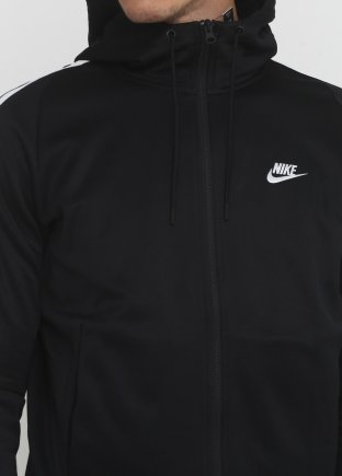 Спортивна кофта Nike M NSW JKT HD PK TRIBUTE 861650-010 колір: чорний