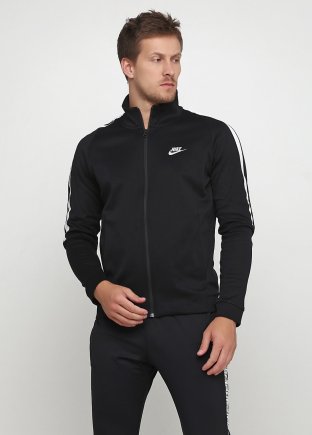 Спортивная кофта Nike M NSW N98 JKT PK TRIBUTE 861648-010 цвет: черный/белый