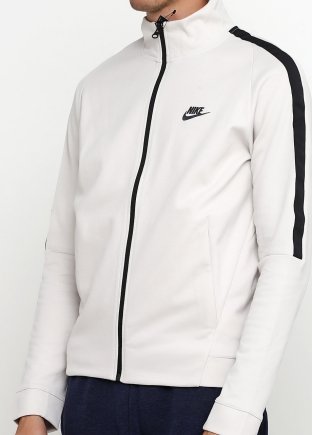 Спортивна кофта Nike M NSW N98 JKT PK TRIBUTE 861648-072 колір: сірий/чорний