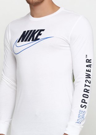 Футболка Nike M NSW TEE LS GX PACK 2 929372-100 цвет: белый