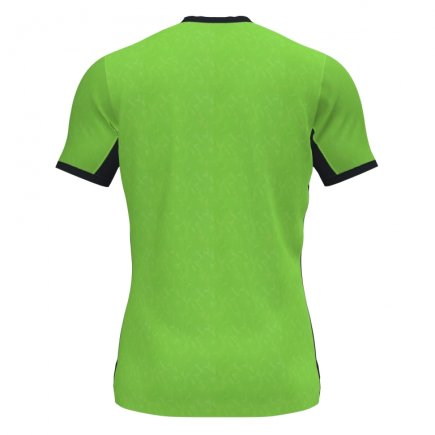 Футболка Joma Essential II 101508.021 колір: зелений/чорний