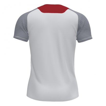 Футболка Joma Essential II 101508.203 колір:білий/сірий/червоний
