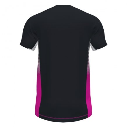 Футболка Joma Elite VII 101519.118 колір: чорний/білий/рожевий