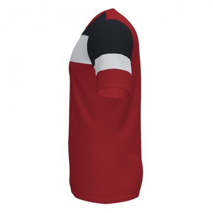 Футболка Joma Crew IV 101534.601 колір: червоний/чорний