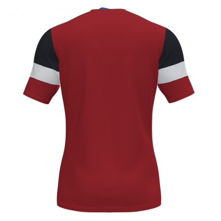 Футболка Joma Crew IV 101534.601 колір: червоний/чорний