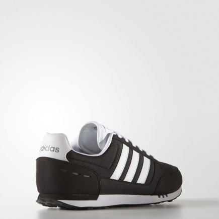 Кроссовки Adidas NEO CITY RACER F99329 цвет: черный/белый - Официальная Продукция