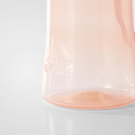 Бутылка для воды Adidas PP BOTTLE 0,7LT S99624 700 мл цвет: розовый