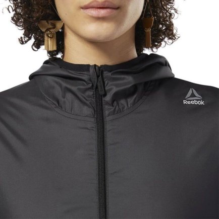 Спортивний костюм Reebok Training Essentials BQ2779 жіночий колір: чорний / сірий